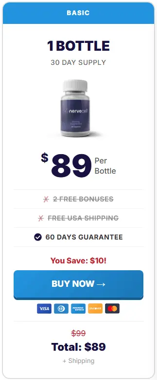 Buy Nervecell 1 Bottle